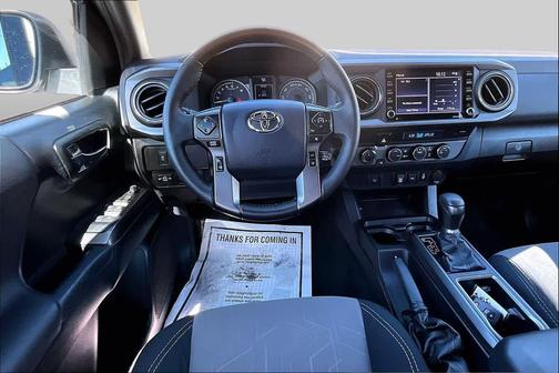 Super White 2021 Toyota Tacoma TRD Sport