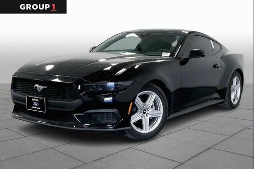 Shadow Black 2026 Ford Mustang EcoBoost
