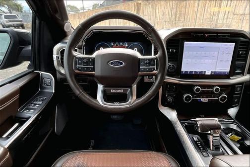 Agate Black/Stone Gray 2023 Ford F-150 King Ranch