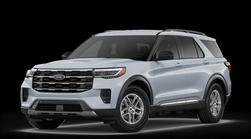 Silver 2026 Ford Explorer Active