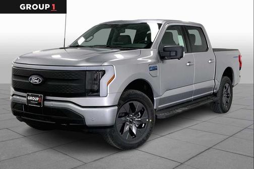Iconic Silver Metallic 2025 Ford F-150 Lightning Flash