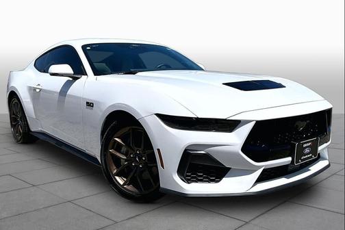 Oxford White 2025 Ford Mustang GT Premium