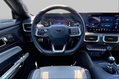 Oxford White 2025 Ford Mustang GT Premium