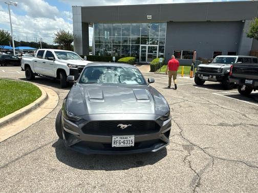 Carbonized Gray Metallic 2021 Ford Mustang EcoBoost
