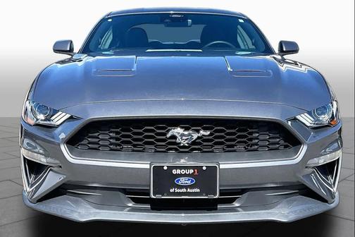 Carbonized Gray Metallic 2021 Ford Mustang EcoBoost