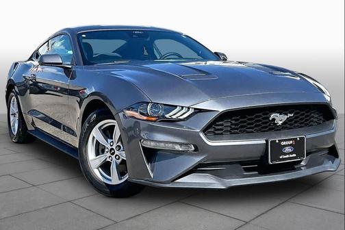 Carbonized Gray Metallic 2021 Ford Mustang EcoBoost