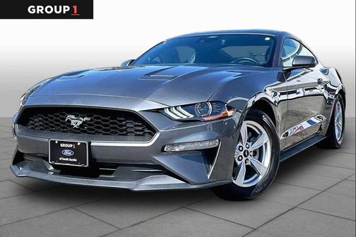 Carbonized Gray Metallic 2021 Ford Mustang EcoBoost