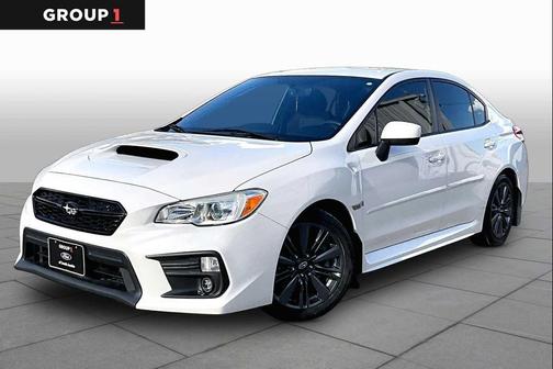 Crystal White Pearl 2021 Subaru WRX Base