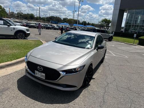 Platinum Quartz Metallic 2024 Mazda Mazda3 2.5 S Select Sport