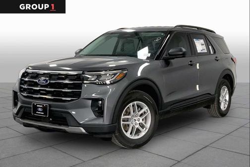 Carbonized Gray Metallic 2026 Ford Explorer Active
