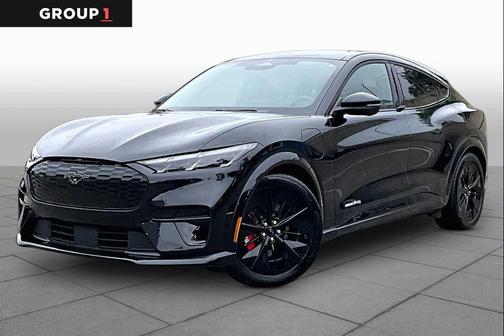 Shadow Black 2025 Ford Mustang Mach-E GT