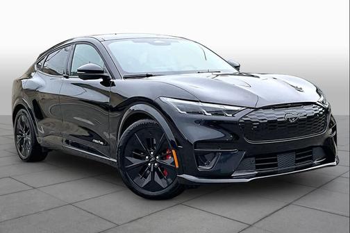 Shadow Black 2025 Ford Mustang Mach-E GT