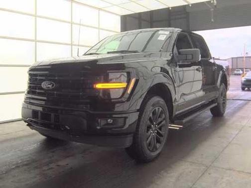 Agate Black Metallic 2025 Ford F-150 XLT