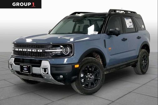 Azure Gray Metallic Tri-Coat 2026 Ford Bronco Sport Badlands