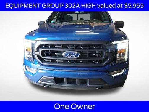 ATLAS BLUE METALLIC 2022 Ford F-150 XLT