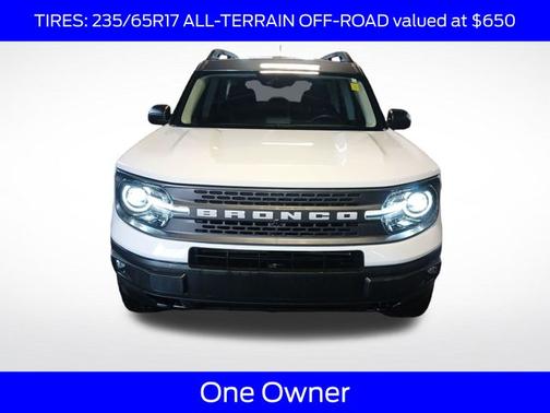 OXFORD WHITE 2023 Ford Bronco Sport BADLANDS