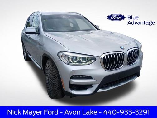 Glacier Silver Metallic 2021 BMW X3 XDRIVE30E