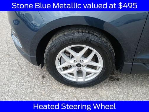 STONE BLUE METALLIC 2024 Ford Edge SEL