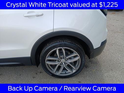 Crystal White Tri-Coat 2023 Cadillac XT4 SPORT