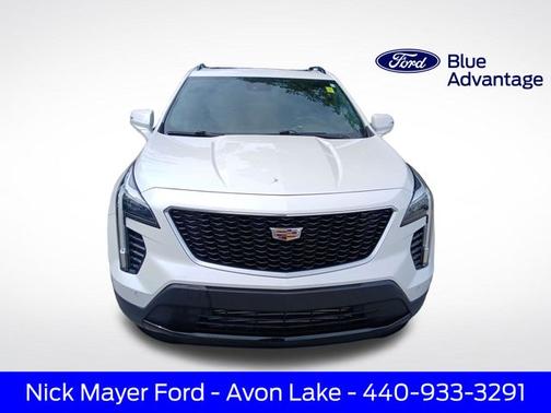 Crystal White Tri-Coat 2023 Cadillac XT4 SPORT
