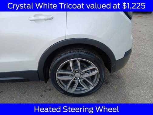 Crystal White Tri-Coat 2023 Cadillac XT4 SPORT