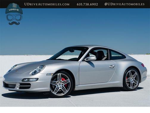 Arctic Silver Metallic 2008 Porsche 911 Carrera 4S