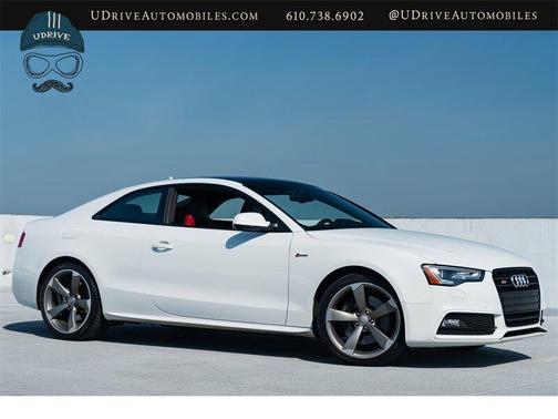 Ibis White 2015 Audi S5 3.0T Premium Plus