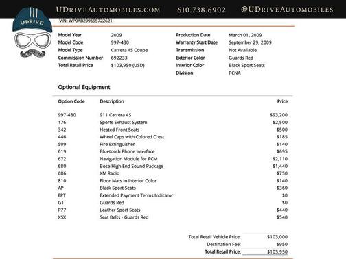 2009 Porsche 911 Carrera 4S