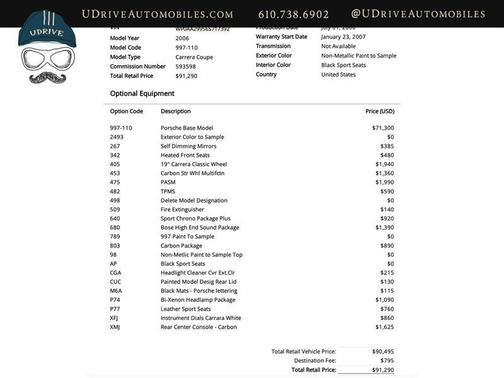 2006 Porsche 911 Carrera