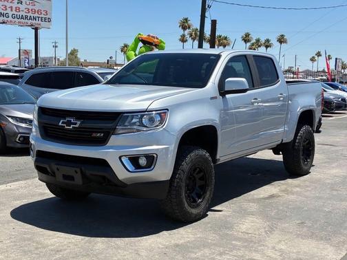 Silver Ice Metallic 2017 Chevrolet Colorado Z71