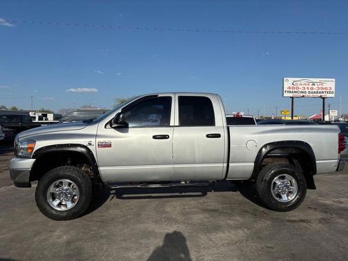 Bright Silver Metallic Clearcoat 2009 Dodge Ram 2500 SLT Quad Cab