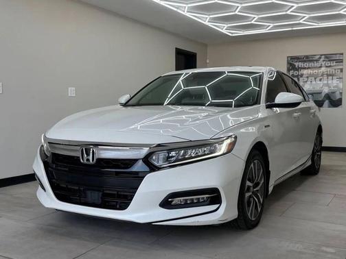 Platinum White Pearl 2020 Honda Accord Hybrid EX