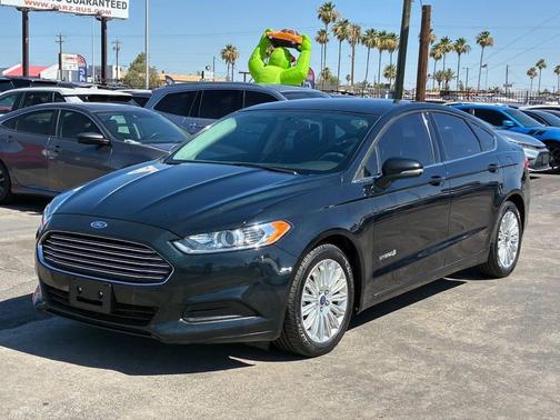 Dark Side Metallic 2014 Ford Fusion Hybrid SE