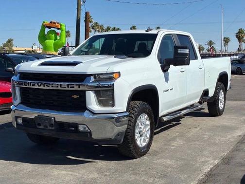 Summit White 2021 Chevrolet Silverado 3500 LT
