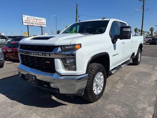 Summit White 2021 Chevrolet Silverado 3500 LT