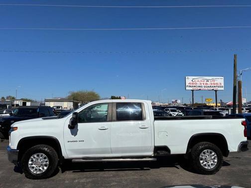 Summit White 2021 Chevrolet Silverado 3500 LT