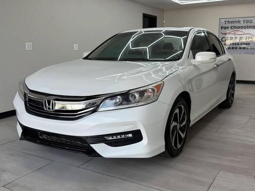 White Orchid Pearl 2017 Honda Accord EX