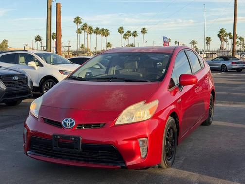 Barcelona Red Metallic 2015 Toyota Prius Two
