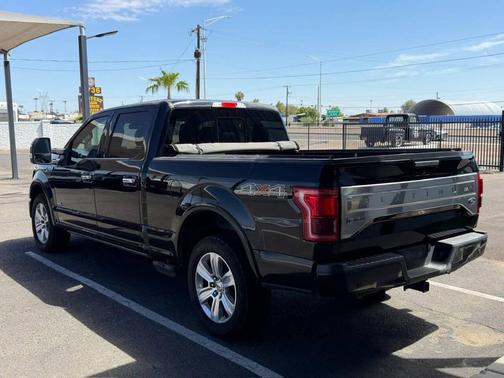 Shadow Black 2017 Ford F-150 Platinum