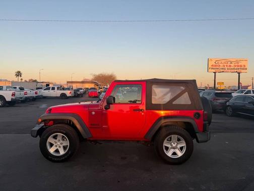 Firecracker Red Clearcoat 2017 Jeep Wrangler Sport