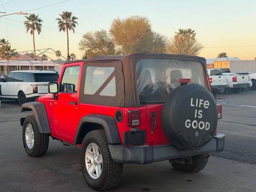 Firecracker Red Clearcoat 2017 Jeep Wrangler Sport