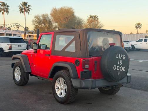 Firecracker Red Clearcoat 2017 Jeep Wrangler Sport