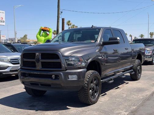 Granite Crystal Metallic Clearcoat 2017 RAM 2500 Big Horn Mega Cab 4x4 6'4' Box
