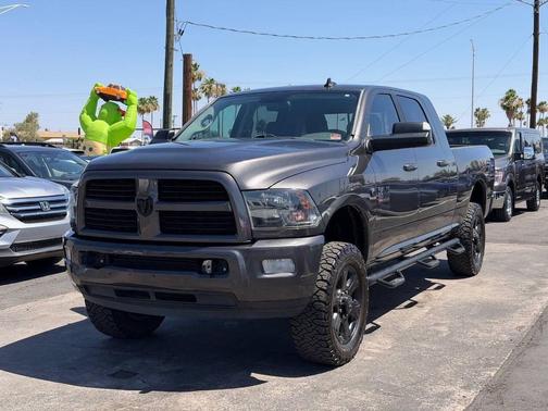 Granite Crystal Metallic Clearcoat 2017 RAM 2500 Big Horn Mega Cab 4x4 6'4' Box