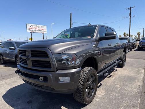 Granite Crystal Metallic Clearcoat 2017 RAM 2500 Big Horn Mega Cab 4x4 6'4' Box