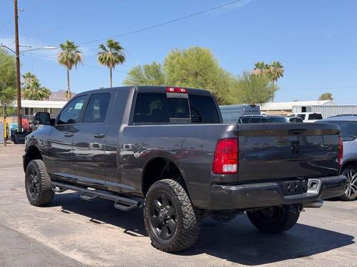 Granite Crystal Metallic Clearcoat 2017 RAM 2500 Big Horn Mega Cab 4x4 6'4' Box