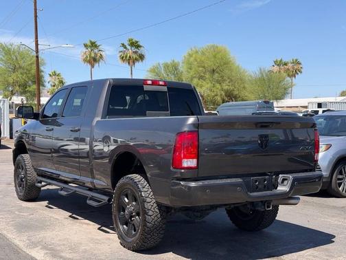 Granite Crystal Metallic Clearcoat 2017 RAM 2500 Big Horn Mega Cab 4x4 6'4' Box