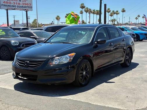 Crystal Black Pearl 2012 Honda Accord SE