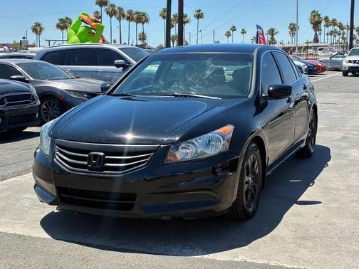 Crystal Black Pearl 2012 Honda Accord SE