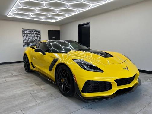 Corvette Racing Yellow Tintcoat 2019 Chevrolet Corvette ZR1
